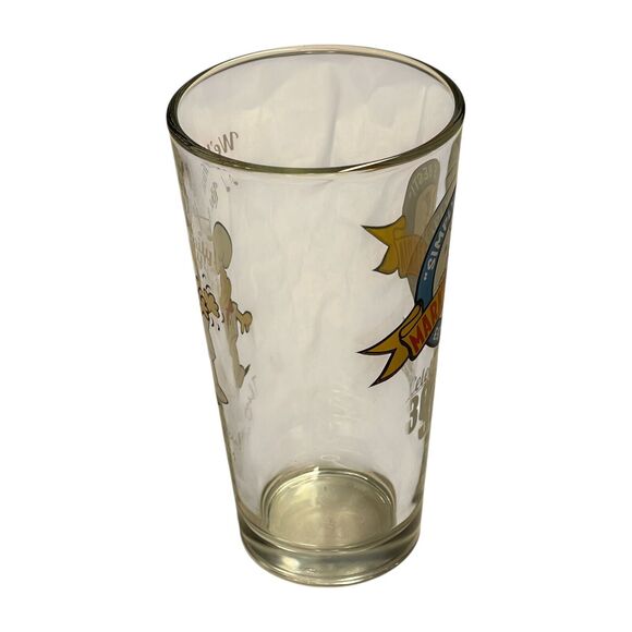 Vtg Mark's Pizzeria Simply The Beast Celebration 30 Year in Business Glass/Mug - Picture 4 of 6